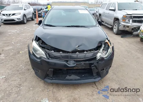 2016 Toyota Corolla Le из США, поврежденный, VIN 5YFBURHE5GP478755